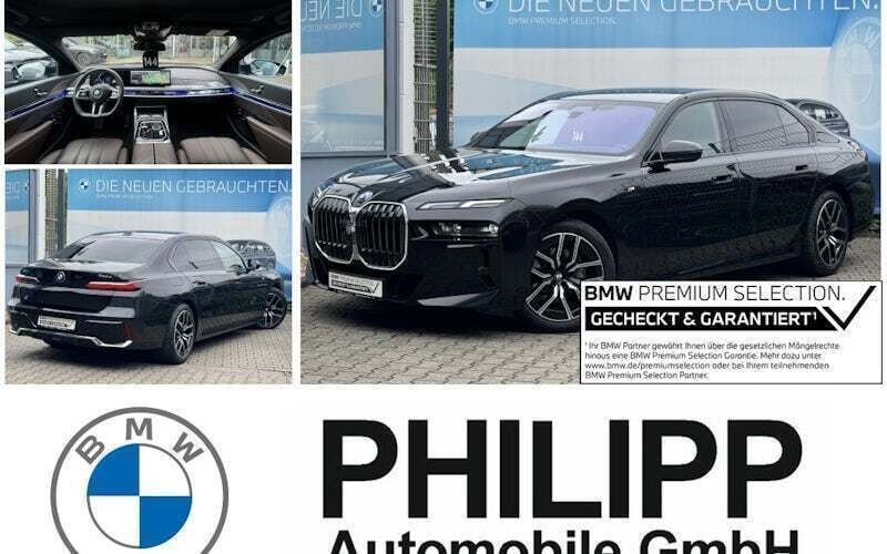 Black sapphire Gebraucht 2024 BMW 740 M Sport Limousine | 92.499 € (Fairer Preis) - Bild 1/4