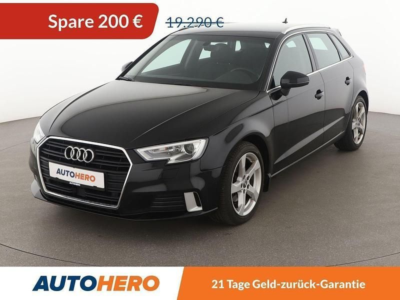 Schwarz Gebraucht 2018 Audi A3 Sport Limousine | 19.090 € (Fairer Preis) - Bild 1/3