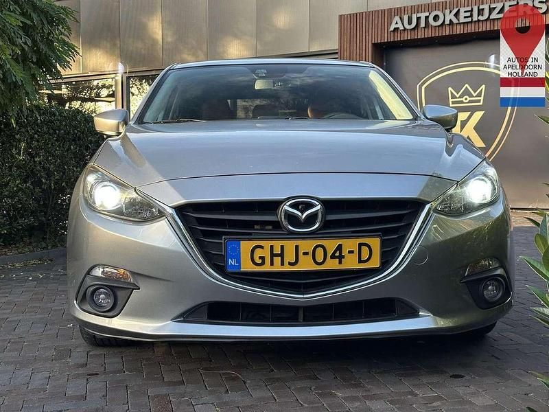 Usata Mazda 3 120 CV (88 kW) 2014 Argento Berlina