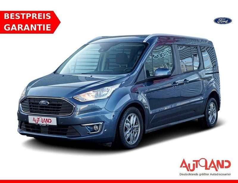 Blau Gebraucht 2019 Ford Grand Tourneo Connect Titanium Van / Kleinbus | 21.950 € (Teuer) - Bild 1/4