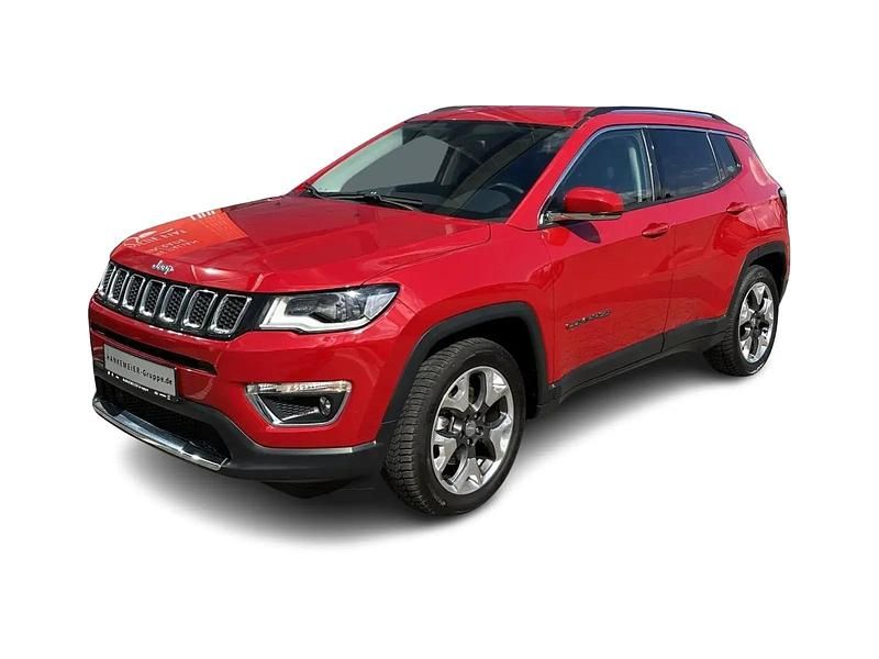 Rot Gebraucht 2018 Jeep Compass Limited SUV | 15.490 € (Fairer Preis) - Bild 1/4