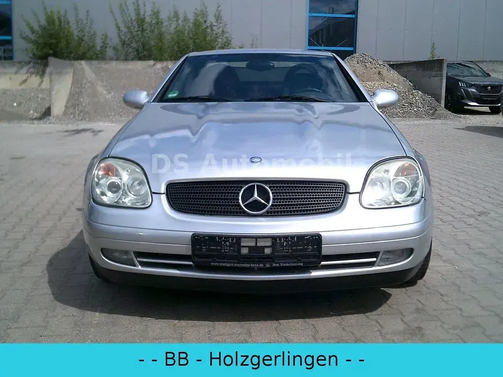 Gebraucht Mercedes SLK200 136 PS (100 kW) 1997 Grau Cabrio