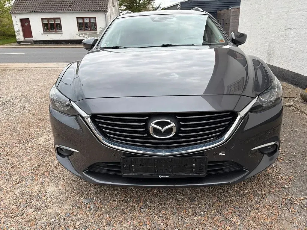 Brugt Mazda 6 Vision 165 HK (121 kW) 2017 Grå Sedan