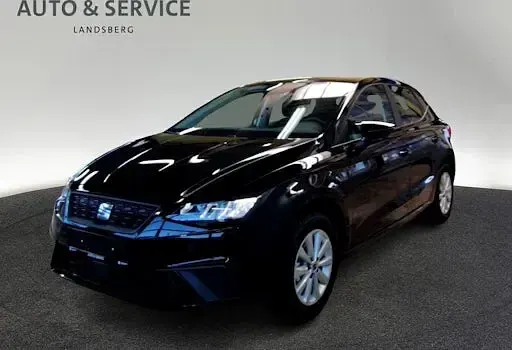 Neu Seat Ibiza Style 95 PS (69 kW) 2025 Schwarz Limousine