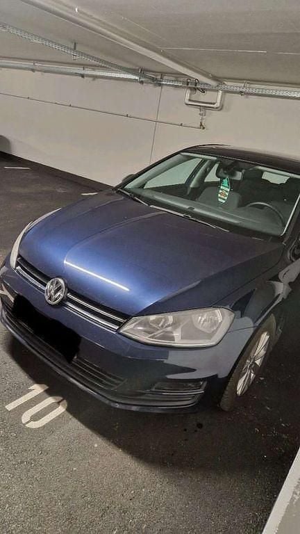 Blau Gebraucht 2013 VW Golf VII Highline Limousine | 3.600 € (Superpreis) - Bild 1/4