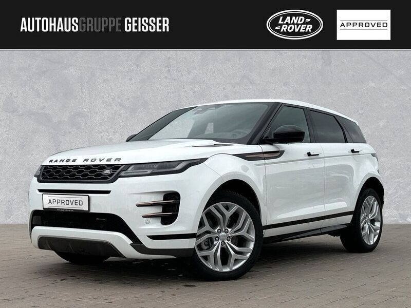 Weiß Gebraucht 2023 Land Rover Range Rover evoque SE Dynamic SUV | 49.250 € (Teuer) - Bild 1/4