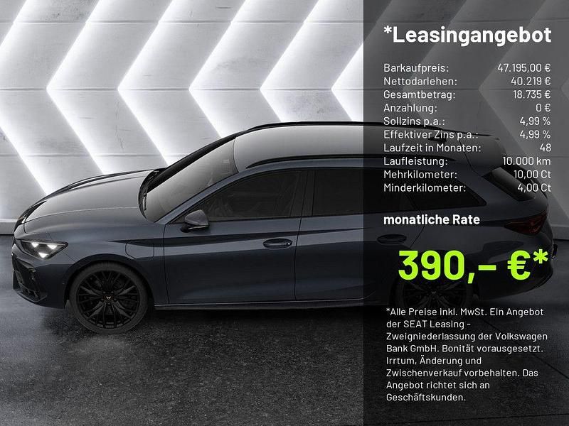 Neu Cupra Leon VZ 272 PS (200 kW) 2025 Grau (grau / magnetic grau) Kombi