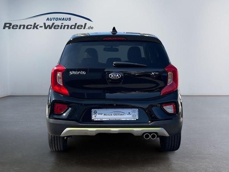 Gebraucht Kia Picanto X-Line 101 PS (74 kW) 2017 Schwarz Kleinwagen
