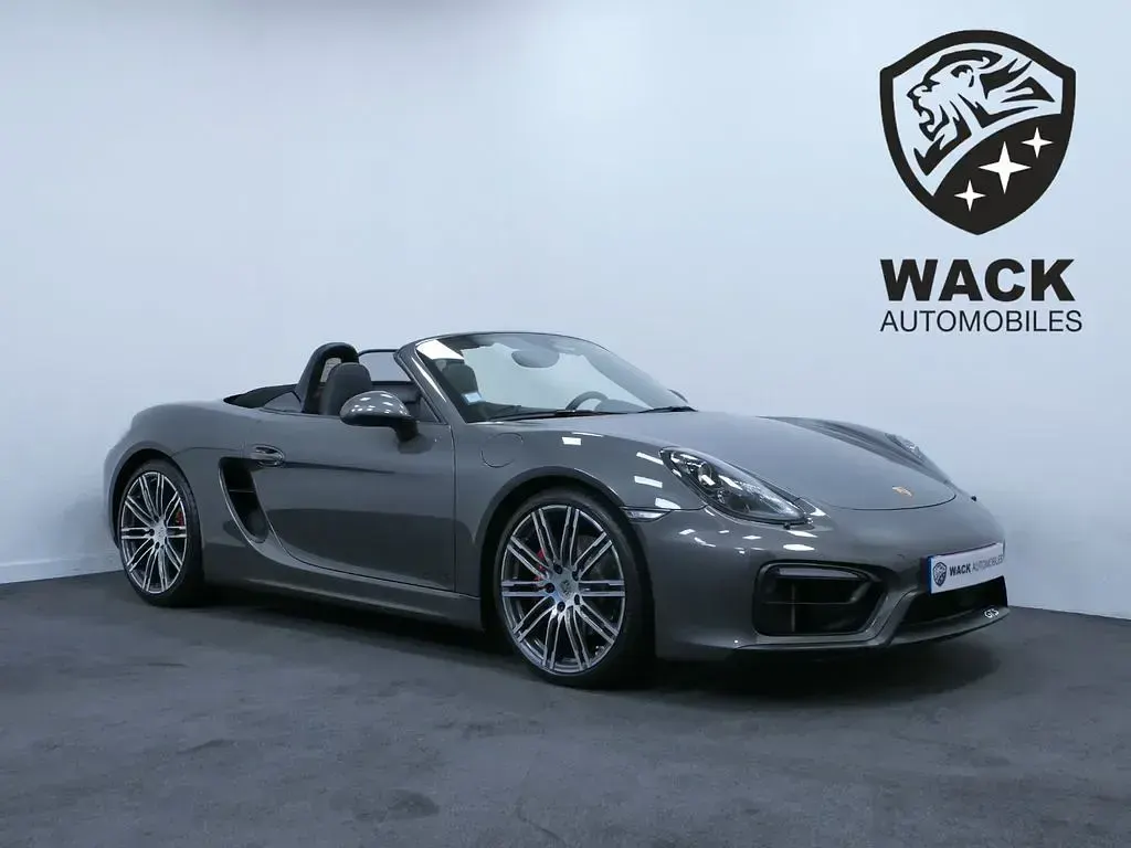 Second-hand Porsche Boxster 330 CP (242 kW) 2014 Gri Cabrio