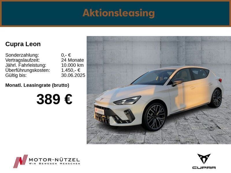 Weiß Neu 2025 Cupra Leon VZ3 Limousine | 42.390 € (Fairer Preis) - Bild 1/4