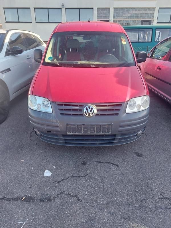 Rot Gebraucht 2006 VW Caddy Van / Kleinbus | 1.300 € (Fairer Preis) - Bild 1/4