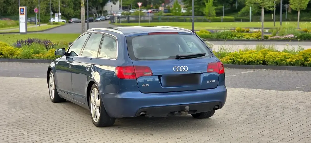 Brugt Audi A6 S-Line 190 HK (139 kW) 2006 Blå Stationcar
