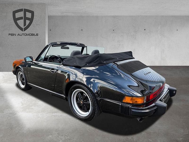 Gebraucht Porsche 911 Carrera Cabriolet 207 PS (152 kW) 1986 Schwarz Cabrio