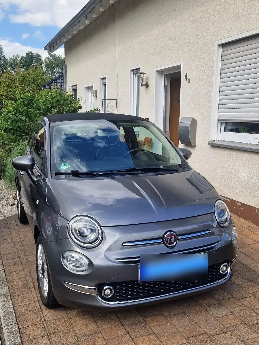 Gebraucht Fiat 500 Lounge 69 PS (50 kW) 2019 Grau Limousine