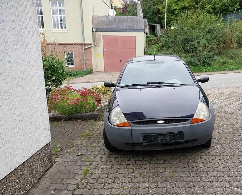 Blau Gebraucht 2007 Ford Ka Kleinwagen | 350 € (Superpreis) - Bild 1/4