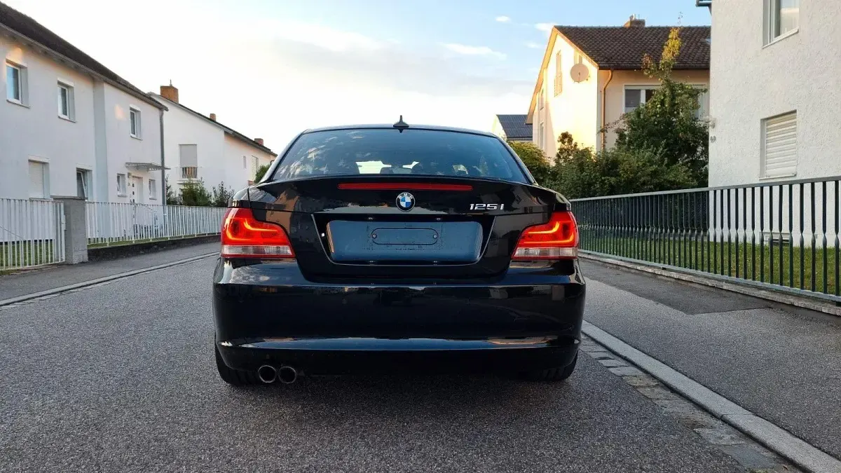 Gebraucht BMW 125 Coupé M Sport 218 PS (160 kW) 2008 Schwarz Coupé