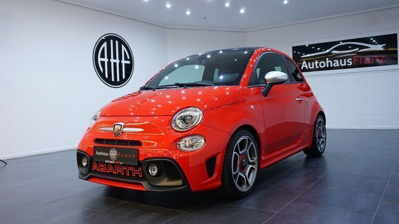 Rot Gebraucht 2020 Abarth 595C Turismo Cabrio | 20.997 € (Guter Preis) - Bild 1/4
