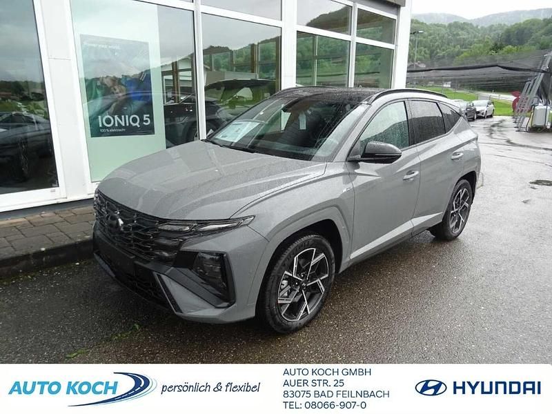 Shadow grey / sol) (grau Neu 2025 Hyundai Tucson N Line SUV | 44.690 € (Teuer) - Bild 1/4
