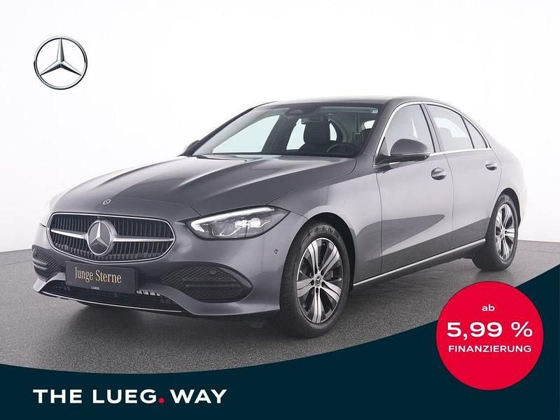 Grau metalliclack selenitgrau Gebraucht 2024 Mercedes C200 Avantgarde Limousine | 38.335 € (Guter Preis) - Bild 1/4