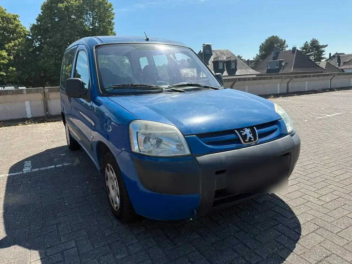 Gebraucht Peugeot Partner 75 PS (55 kW) 2006 Blau Van / Kleinbus