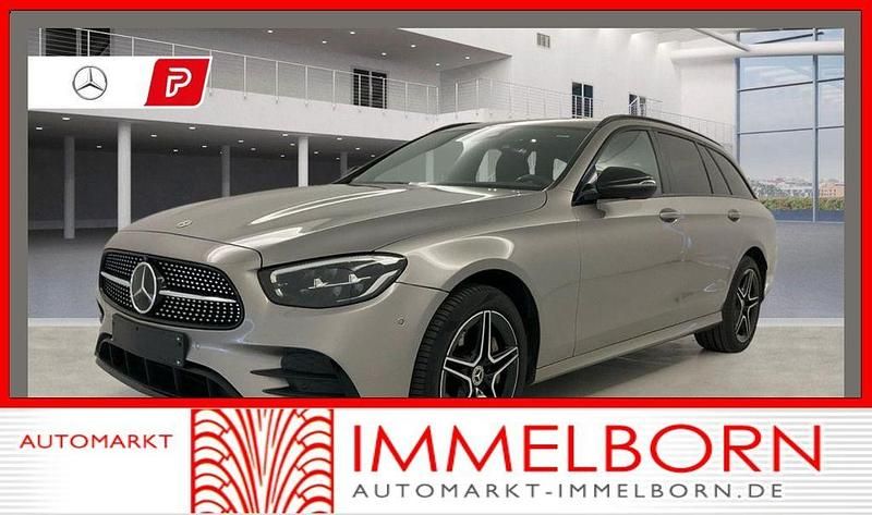 Silber Gebraucht 2022 Mercedes E300 AMG Kombi | 31.950 € (Superpreis) - Bild 1/4