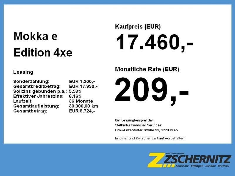 Gebraucht Opel Mokka-e Edition 100 kW (136 PS) 2022 Matcha green/ikone gruen SUV