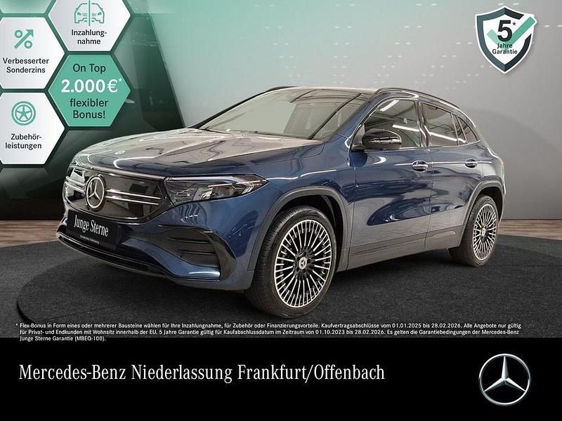 Blau Gebraucht 2023 Mercedes EQA350 AMG SUV | 37.890 € (Fairer Preis) - Bild 1/3