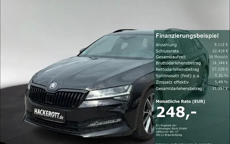 Gebraucht Skoda Superb SportLine 360 PS (264 kW) 2024 Kombi