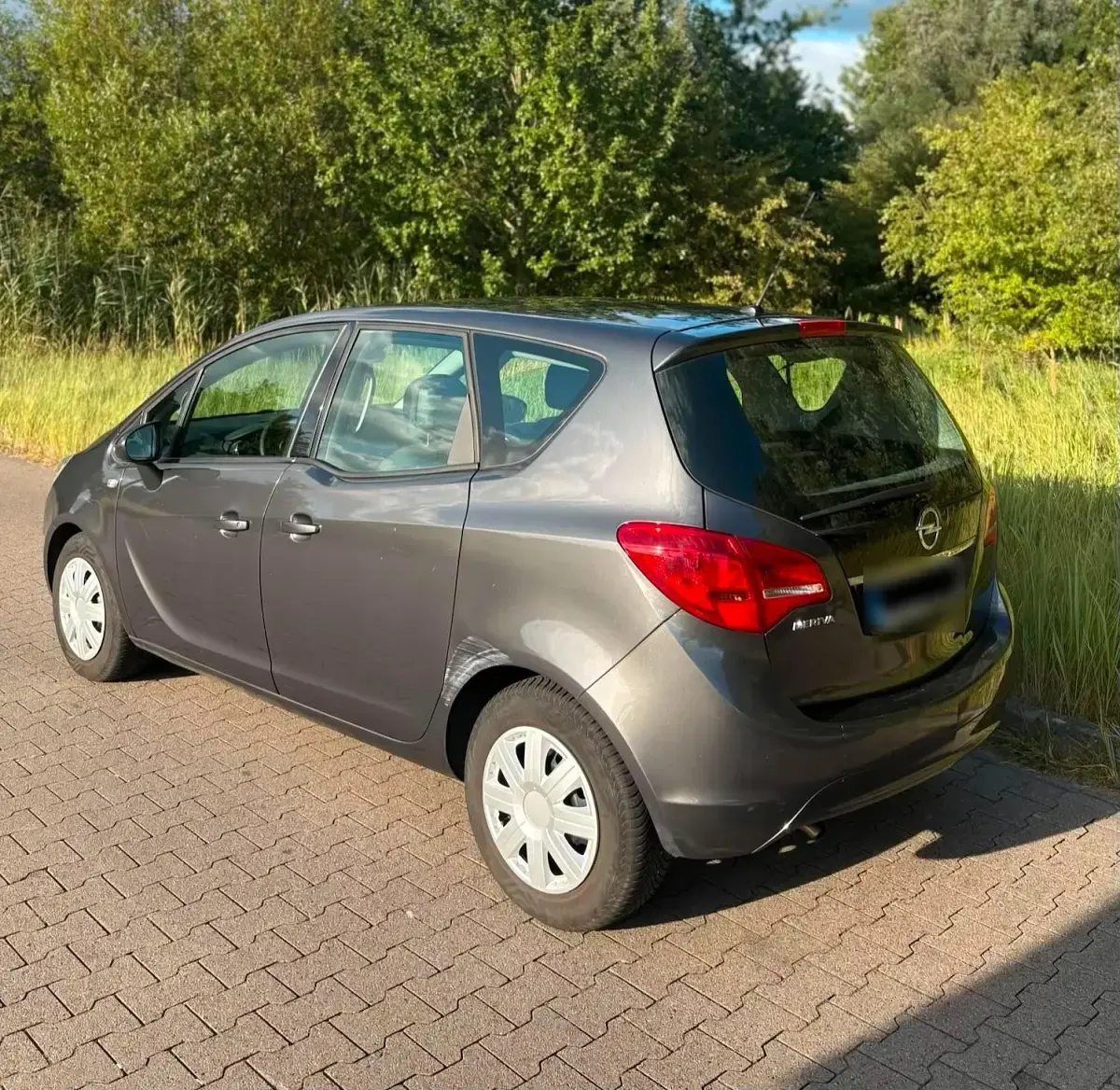Gebraucht Opel Meriva 105 PS (77 kW) 2011 Grau Van / Kleinbus