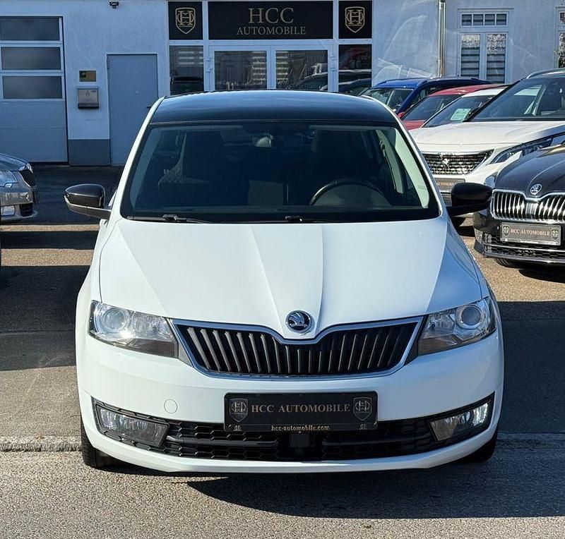 Laserweiss Gebraucht 2016 Skoda Rapid Emotion Plus Limousine | 7.997 € (Guter Preis) - Bild 1/4