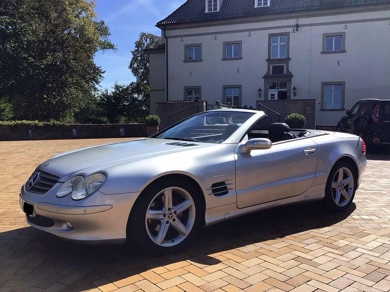 Gebraucht Mercedes SL350 245 PS (180 kW) 2003 Silber Cabrio