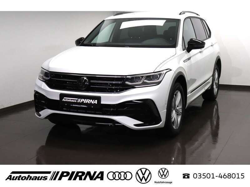 Weiß Gebraucht 2025 VW Tiguan Allspace R-line SUV | 63.500 € - Bild 1/4