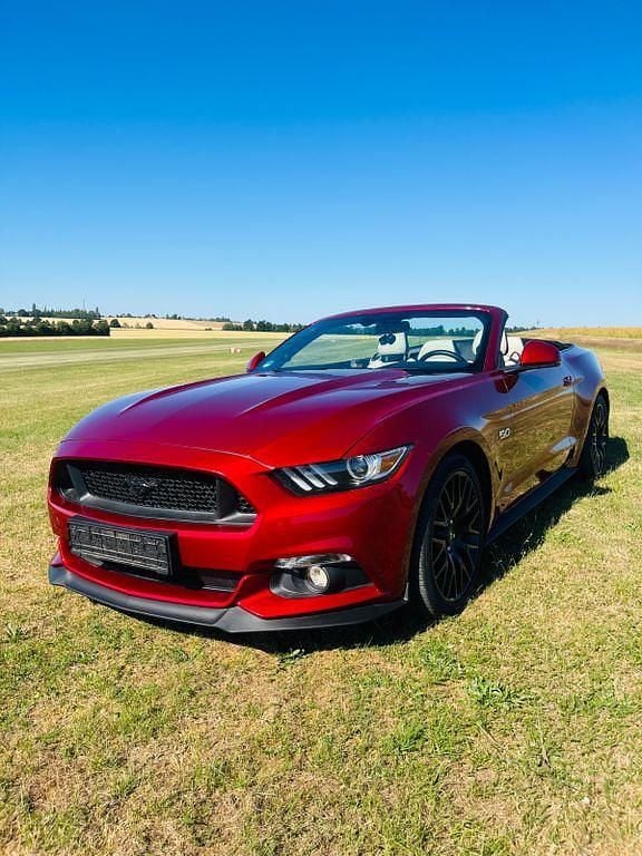 Rot Gebraucht 2016 Ford Mustang GT Cabrio | 35.000 € (Guter Preis) - Bild 1/4