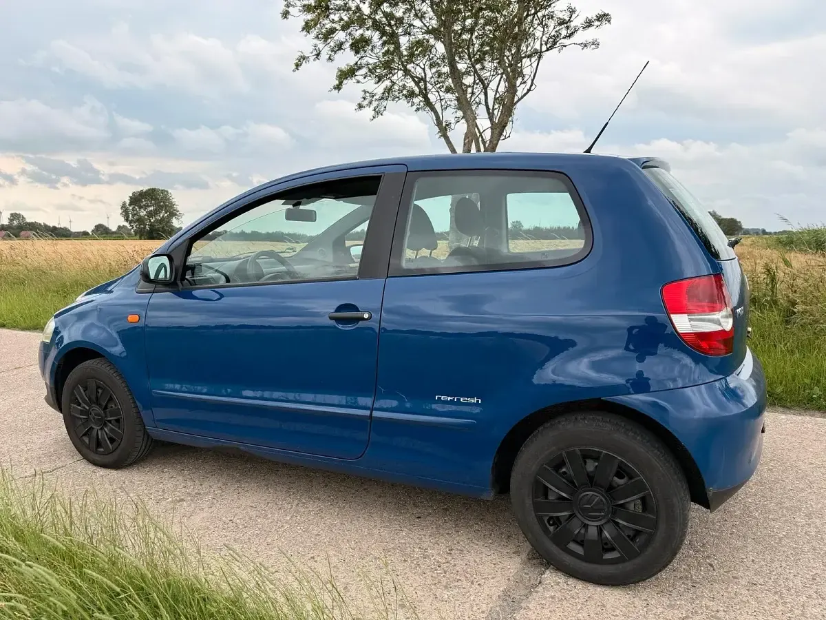 Gebraucht VW Fox Refresh 55 PS (40 kW) 2009 Blau Kleinwagen