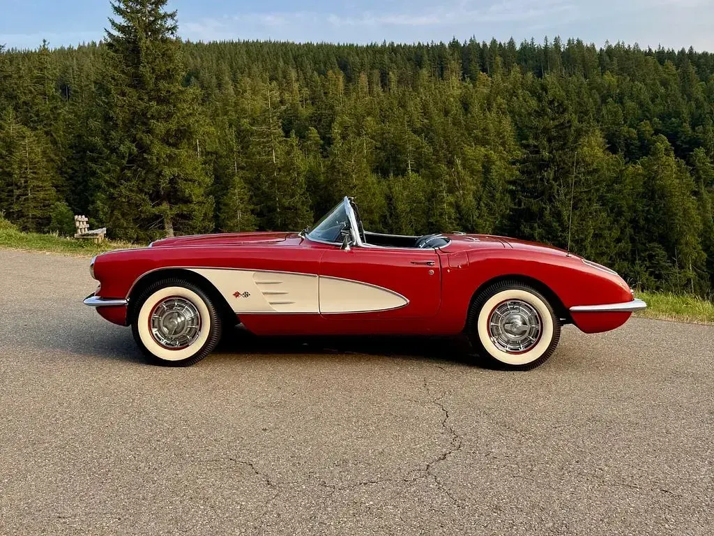 Gebraucht Corvette C1 349 PS (256 kW) 1959 Rot Cabrio