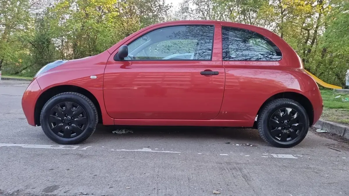 Gebraucht Nissan Micra 80 PS (58 kW) 2006 Rot Kleinwagen