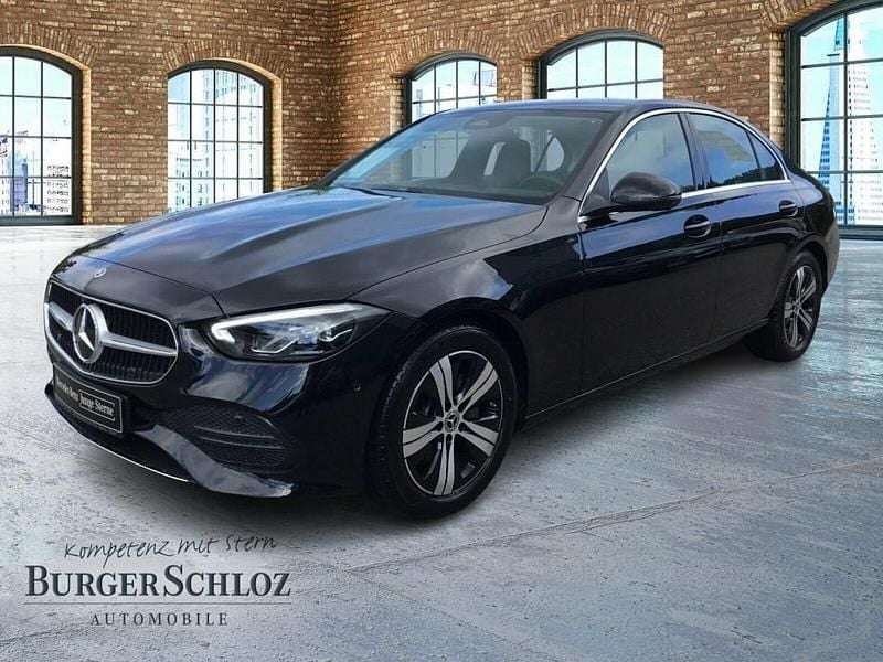 Metalliclack obsidianschwarz Gebraucht 2024 Mercedes C36 AMG Limousine | 37.600 € - Bild 1/4