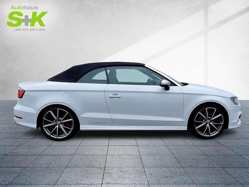 Gebraucht Audi S3 Cabriolet Comfort 301 PS (221 kW) 2016 Gletscherweiß metallic (weiß) Cabrio