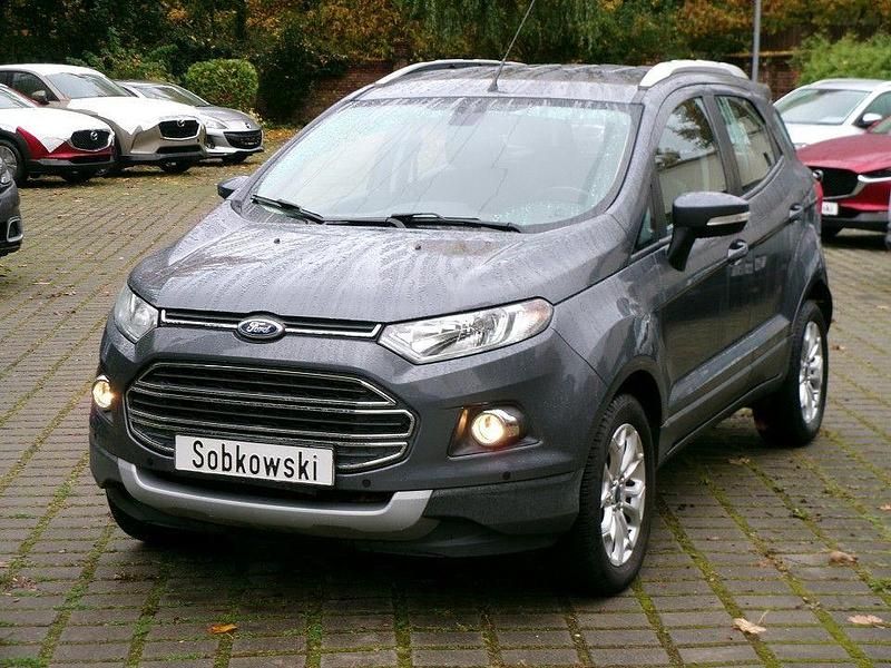 Smokegrau metallic Gebraucht 2016 Ford Ecosport Titanium SUV | 10.290 € (Fairer Preis) - Bild 1/4