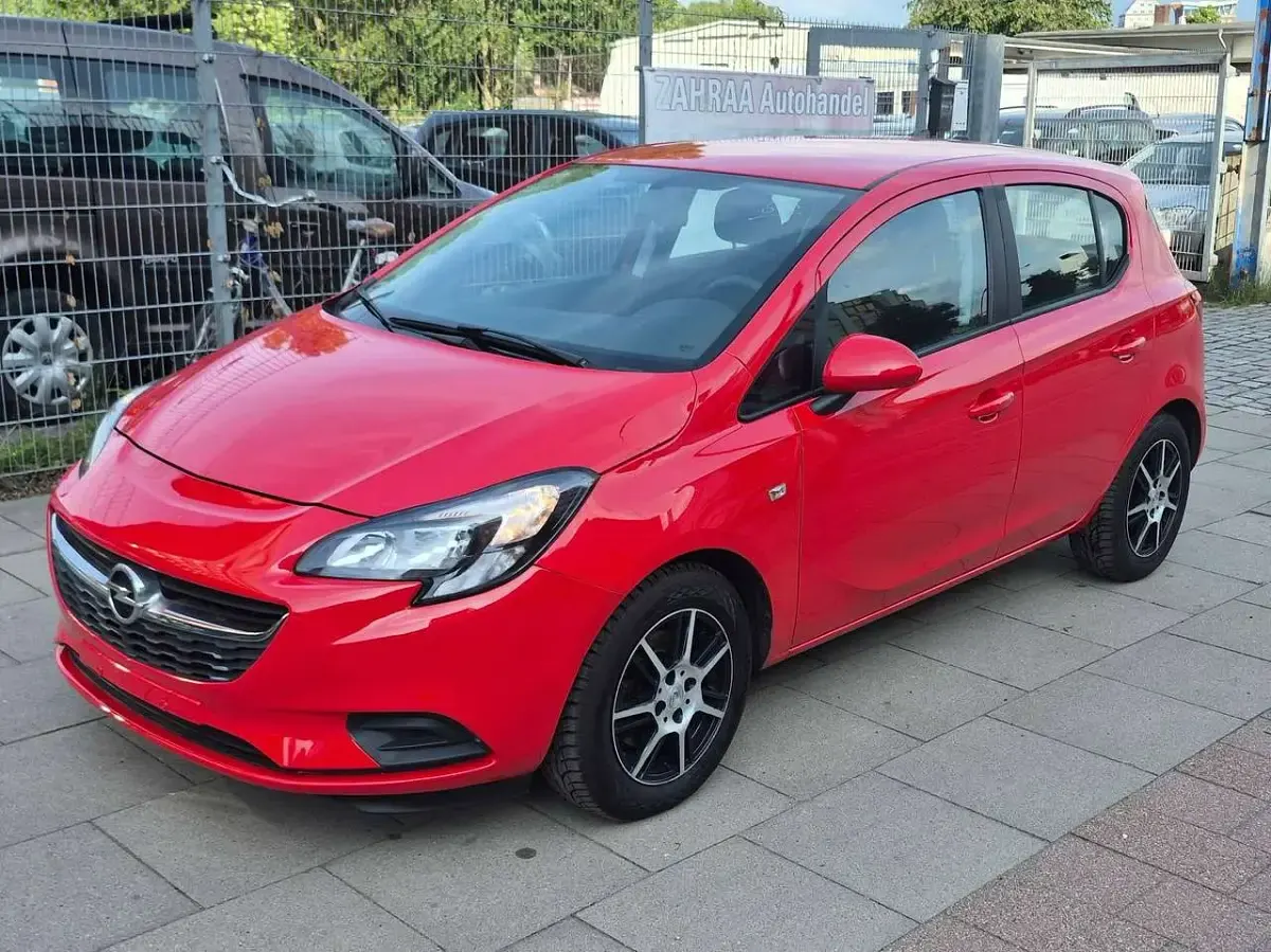 Gebraucht Opel Corsa Edition 101 PS (74 kW) 2019 Lava rot Kleinwagen