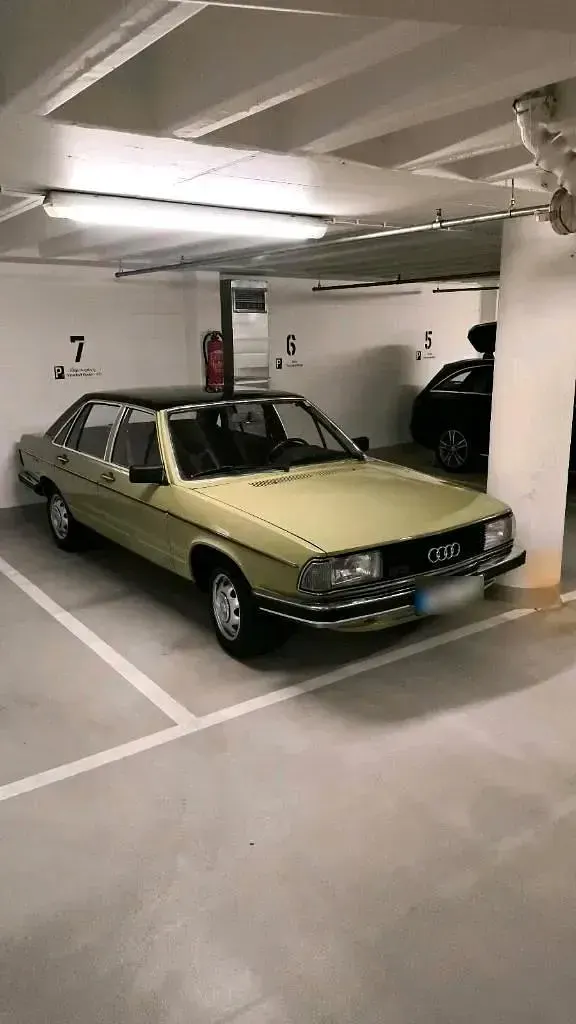 Gebraucht Audi 100 Design 115 PS (84 kW) 1979 Grün Limousine