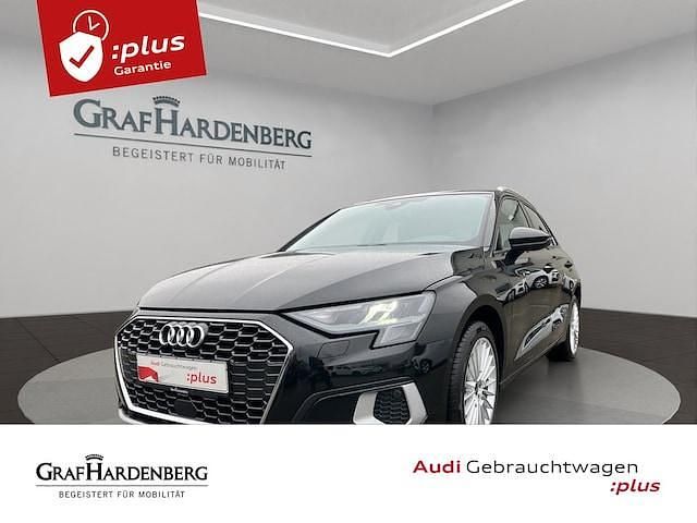 Mythosschwarz metallic Gebraucht 2023 Audi A3 Advanced | 27.930 € (Fairer Preis) - Bild 1/4