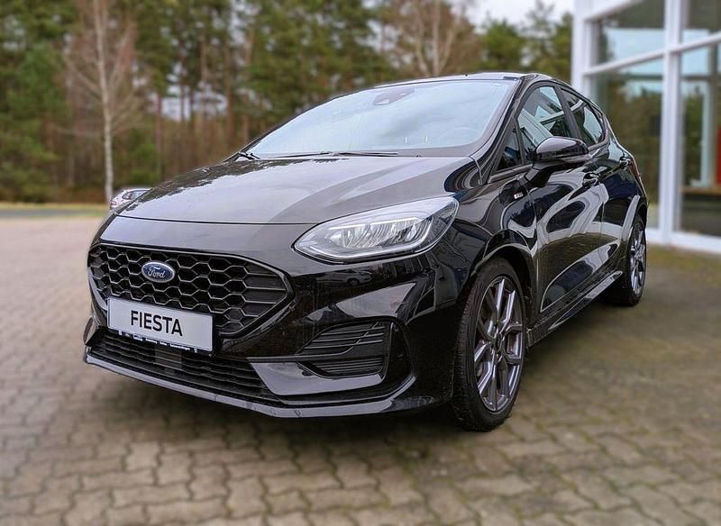 Schwarz Gebraucht 2022 Ford Fiesta ST-Line Kleinwagen | 15.850 € (Etwas zu teuer) - Bild 1/4