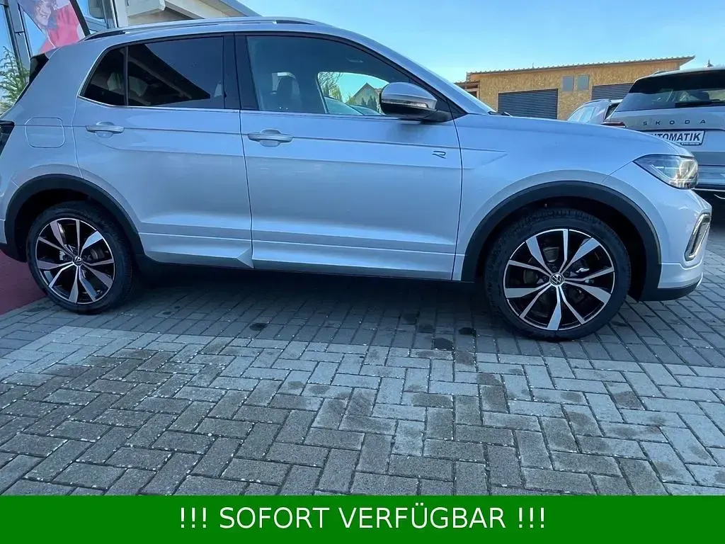 Nowe VW T-Cross R-line Plus 116 KM (85 kW) 2026 Srebrny SUV