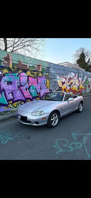 Gebraucht Mazda MX5 110 PS (80 kW) 2004 Silber Cabrio