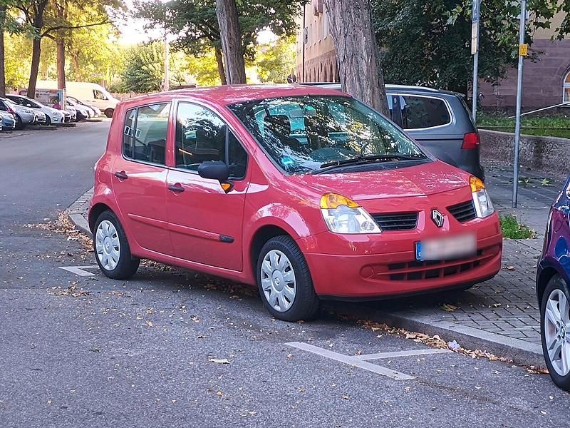 Rot Gebraucht 2004 Renault Modus Van / Kleinbus | 1.800 € - Bild 1/4