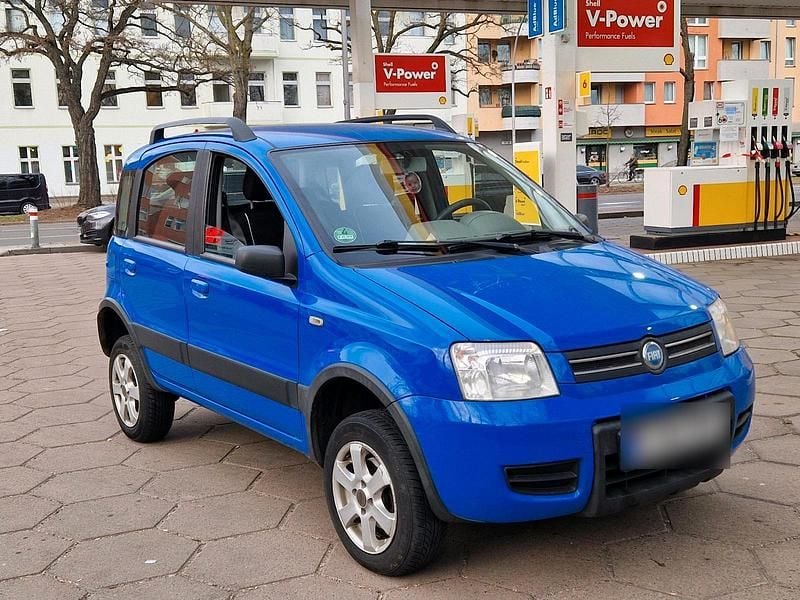 Gebraucht Fiat Panda 4x4 70 PS (51 kW) 2006 Blau Kleinwagen