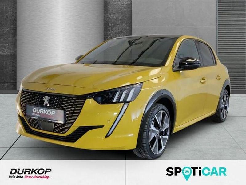 Faro gelb (metallic) Gebraucht 2022 Peugeot e-208 GT Kleinwagen | 18.480 € (Fairer Preis) - Bild 1/4
