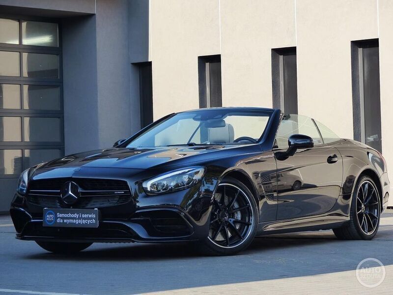 Schwarz Gebraucht 2018 Mercedes SL63 AMG AMG Cabrio | 97.600 € (Fairer Preis) - Bild 1/4