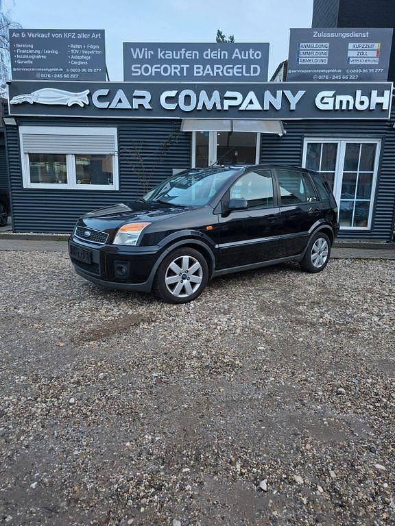 Gebraucht Ford Fusion 101 PS (74 kW) 2008 Schwarz Kleinwagen